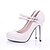 economico Scarpe col tacco da donna-vernice tacco alto alto chiuso le dita dei piedi moda scarpe (0.985-hg026-4)