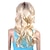 billige Syntetiske parykker-capless lenge høykvalitets syntetisk lys blondt krøllete hår parykk