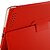 cheap iPad Accessories-Protective Hard Leather Case Skin with Stand for Apple iPad 2 2nd Gen(Red)