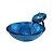 זול כיורים מונחים-כיור אמבטיה / ברז אמבטיה עכשווי - זכוכית מחוסמת עגול Vessel Sink