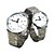 זול שעונים-Man&#039;s Japnese Quartz Movement Round Case Watch