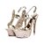 cheap Weddings &amp; Events Clearance-Satin Upper Stiletto Heel Sandals With Rhinestone Wedding Shoes.More Colors Available