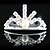 cheap Headpieces-Gorgeous Rhinestones With Imitation Pearl Wedding Flower Girl Combs/ Tiara/ Headpiece