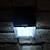 Недорогие Уличные светильники-Solar Power LED PIR датчик света (1049-CIS-53346)