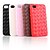 cheap iPhone Accessories-Protective Hard Case for iPhone4 with Leather on Double Sides(3 Pack,Random Colors)