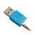 economico Adattatori-USB AM a 3.5mm adattatore blu