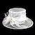 billige Festhatte-Organza Kentucky Derby Hat / Hatte med Bælte / bånd 1 Bryllup / Speciel Lejlighed / Afslappet Medaljon