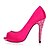 cheap Women&#039;s Heels-Spring Summer Fall Platform Wedding Office &amp; Career Stiletto Heel Platform Rhinestone Red