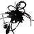 cheap Fascinators-Crystal / Feather / Fabric Tiaras / Fascinators / Flowers with 1 Wedding / Special Occasion / Party / Evening Headpiece