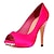 cheap Women&#039;s Heels-Spring Summer Fall Platform Wedding Office &amp; Career Stiletto Heel Platform Rhinestone Red