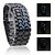 cheap Watches-Cobra Edition Unisex Sports Blue LED Faceless Wrist Watch (Black)