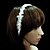 cheap Headpieces-Gorgeous Satin With Rhinestones Wedding Bridal Headpiece/Hair Band