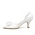 זול סנדלי נשים-Top Quality Satin Upper Mid Heel Peep-toes With Bow Wedding Shoes/ Bridal Shoes .More Colors Available