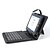 cheap Tablet Cases&amp;Screen Protectors-Protective Leather Keyboard Case for 7 inch Tablet PC (USB Port)