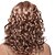 billige Syntetiske parykker-capless lang høj kvalitet syntetisk brun med lys blonde krøllet hår paryk