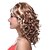 billige Syntetiske parykker-capless lang høj kvalitet syntetisk brun med lys blonde krøllet hår paryk