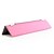 abordables Accesorios de iPad-cool wake-up/sleep protección automática cubierta de cuero para iPad 2 - rosa
