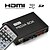 abordables Accesorios Home Video-HD mini reproductor multimedia con control remoto, salida hdmi