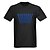 ieftine Becuri-sunet și muzică activat spectrul UV metru el Visualizer LED t-shirt (4 * AAA)