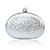 cheap Clutches &amp; Evening Bags-Women Evening Bag Metal Event/Party Sequin Snap Gold Black Silver Ruby