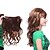 preiswerte Clip-in-Erweiterungen-Haarteil Locken Klassisch Synthetische Haare 22 Zoll Lang Haar-Verlängerung Alltag