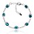 cheap Weddings &amp; Events Clearance-Ladies&#039;/ Child&#039;s Crystal Charm Bracelet In Silver Alloy