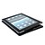 halpa iPad tarvikkeet-PU-nahka kotelo 360 astetta kääntyvällä jalustalla Apple iPad 2:lle