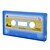 billige iPhone Tilbehør-beskyttende sillica gel tape tilfældet for iPod touch 4 (blå)