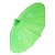 voordelige Waaiers &amp; Parasols-Zijde Fans en parasols Stuk / Set Paraplu Tuin Thema Asian Thema Groen 19 &quot;Hoog X 32 1 / 3&quot; In Diamete (48Cm Hoog X 82Cm In Diameter)19