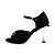 Недорогие Обувь для танцев-производительность высоком каблуке черного атласа верхних латинских танцевальной обуви для женщин