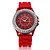 ieftine Ceasuri Damă-pentru Doamne Ceas La Modă Ceas de Mână Quartz Bandă Roșu Rosu