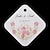 cheap Stickers, Labels &amp; Tags-Floral Theme Stickers, Labels &amp; Tags - 36 2&quot; Diamond Tags