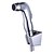 olcso Bidet-Armaturen-Bidet Faucet ChromeToilet Handheld bidet Sprayer Self-Cleaning Contemporary / Single Handle One Hole