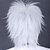 levne Anime cosplay paruky-Gintama Gintoki Sakata Pánské 12 inch Horkuvzdorné vlákno Stříbrná Anime Cosplay Paruky