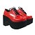 baratos Sapatos Lolita-4 &quot;cone calcanhar plataforma pu sapatos lolita