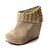 cheap Women&#039;s Shoes-Suede Upper Wedge Heel Ankle Boots With Rivet Party/ Evening Shoes More Colors Available