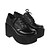 preiswerte Lolita-Schuhe-4 &quot;Konus Ferse Plattform pu lolita Schuhe