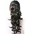 cheap Hair Pieces-High Quality Synthetic 16.94&quot; Curly Black Ponytail