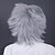 billige Halloween Wigs-Cosplay Parykker Blå Eksorsist Shiro Fujimoto Anime Cosplay-parykker 30 CM Varmeresistent Fiber Herre