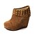 cheap Women&#039;s Shoes-Suede Upper Wedge Heel Ankle Boots With Rivet Party/ Evening Shoes More Colors Available