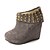 cheap Women&#039;s Shoes-Suede Upper Wedge Heel Ankle Boots With Rivet Party/ Evening Shoes More Colors Available