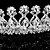 baratos Capacete de Casamento-liga com austria noivas strass tiara / headpiece