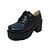 economico Calzature stile Lolita-3 &quot;cono di tacco di vernice lolita scarpe