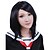 tanie Peruki syntetyczne-Peruki Cosplay Dead Rukia Kuchiki Anime Peruki Cosplay 40 CM Włókno termoodporne Kobieta