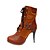 abordables Chaussures Femme-suédé chaussures talons aiguilles de cheville avec boucle fête / chaussures de soirée plus de couleurs disponibles