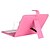 preiswerte Handy &amp; Elektronik Ausverkauf-Leder-Schutzhülle mit Tastatur + eingebauten dem Schiebe-Sperre für 8-Zoll-Tablet-PC - pink