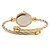 cheap Fashion Watches-Women&#039;s Fashion Watch Bracelet Watch Gold Watch Quartz Elegant Analog White Gold / One Year