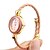 cheap Fashion Watches-Quartz Watch with Metal Rope Watch Strap - Pink Face Cool Watches Unique Watches