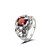 cheap Rings-Women&#039;s Black Purple Red Alloy Love Jewelry