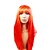 billige Kostumeparykker-capless lang høj kvalitet syntetisk smukke røde kostumebal paryk